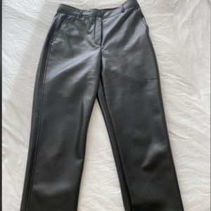 Babaton Command Cropped Vegan Leather Pant